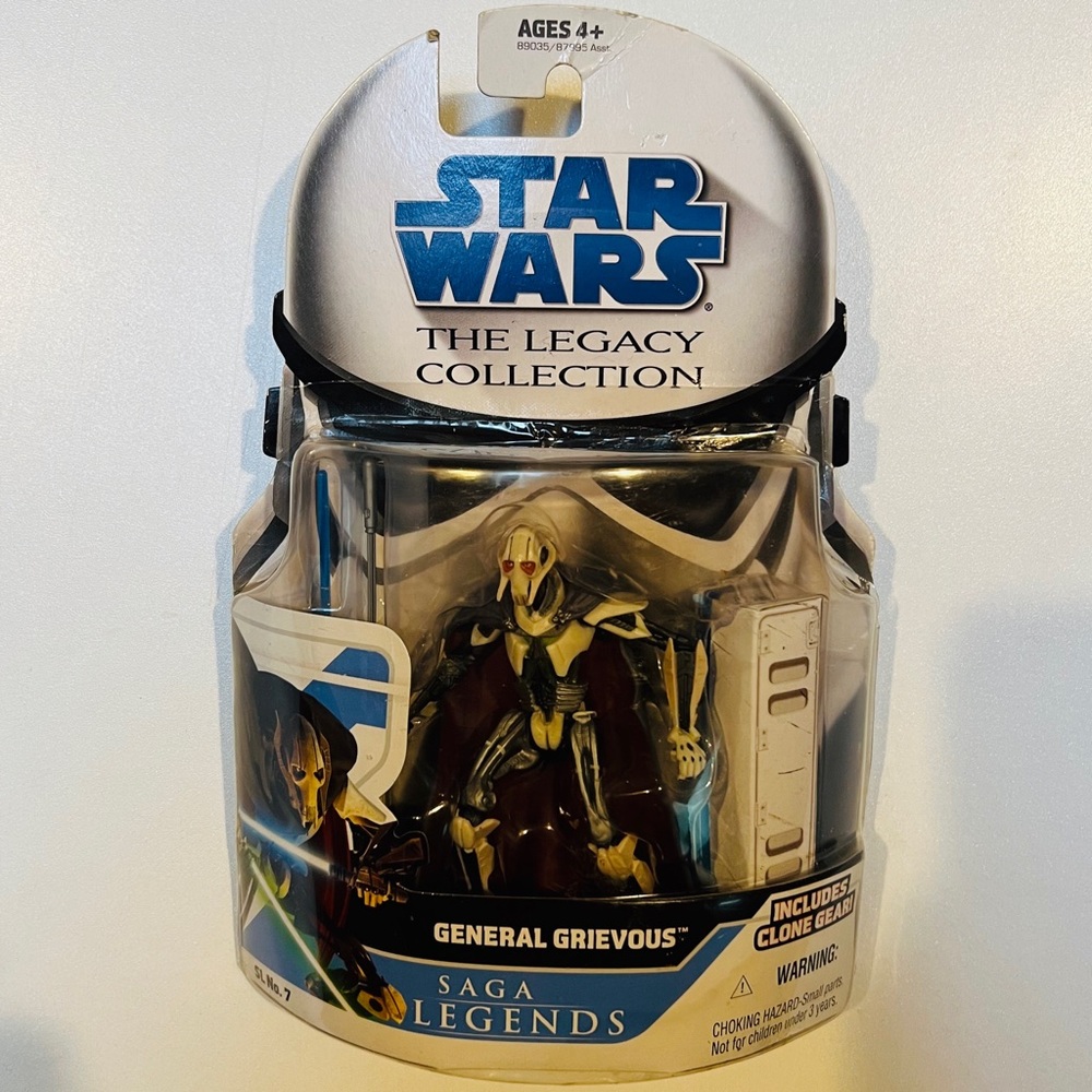Star Wars  the Legacy Collection    General Grievous.  Saga Legends.